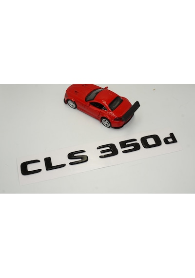 CLS 350d Bagaj Parlak Siyah ABS 3M 3D Yazı Logo