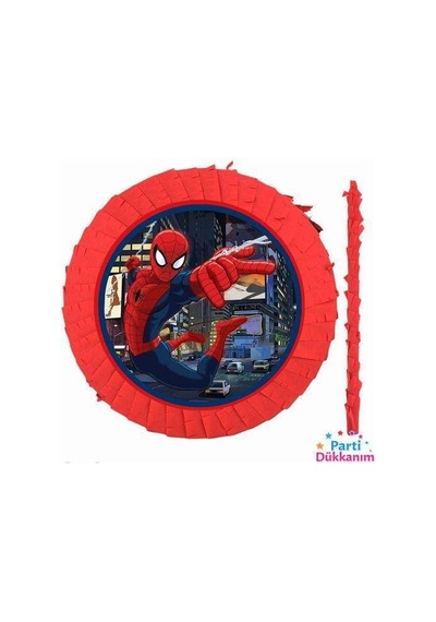 Spiderman Pinyata 42 Cm + Sopası