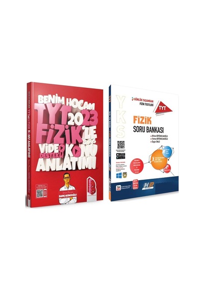 Benim Hocam 2023 Tyt Fizik Video Destekli Konu Ve Hız Renk Soru Bankası Seti 2 Kitap