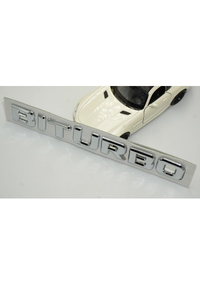 Biturbo Krom Abs Bagaj Yazı Logo
