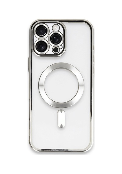 Apple iPhone Uyumlu 16 Pro Kılıf Kross Magneticsafe Kapak - Gümüş Bzsxx00 1
