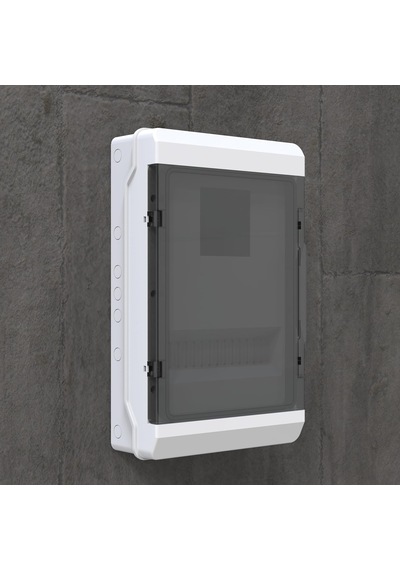 Sayaç Kutusu 15 Sigortalı Monofaze/trifaze Sıva Üstü Sayaç Kutusu Ip65 35.5 X 56 X 14.3 Cm Poli 017