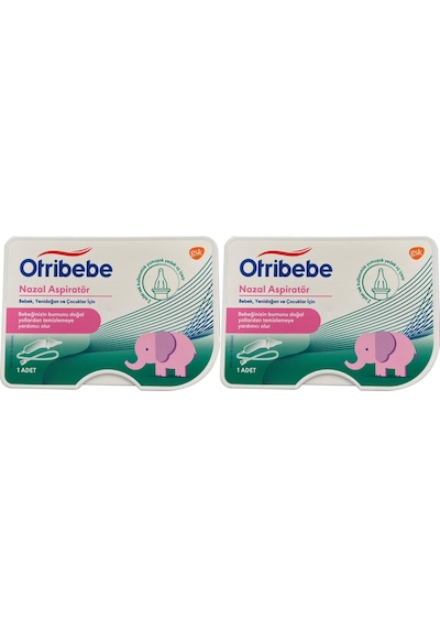 Otribebe Yumuşak Uçlu Nazal Aspiratör 2 Adet