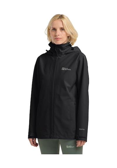 Jack Wolfskin Jack Wolfskın Traıltıme 2l Jkt W Kadın Black Outdoor Ceketi A63902-6000 Siyah