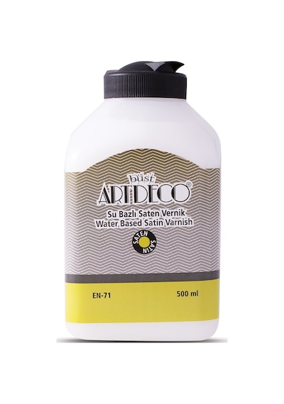Artdeco Su Bazlı Saten Vernik 500 Ml