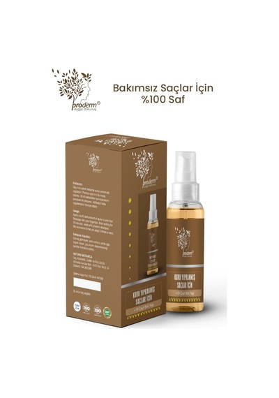 Kuru Ve Yıpranmış Saçlar İçin Saç Bakım Yağı