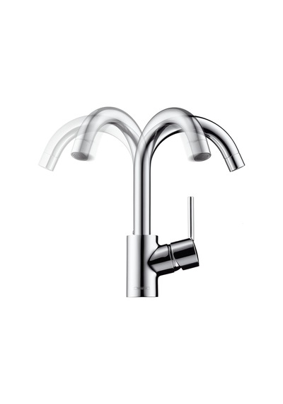 Hansgrohe Focus M41 - Mutfak Musluğu, 1 Tip Çelik, Çıkış Yüksekli Diğer
