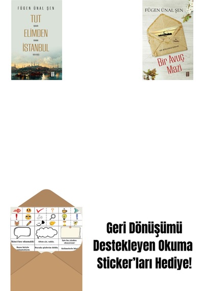 Tut Elimden İstanbul + Bir Avuç Mazi + Okuma Sticker'ları