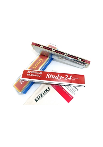 Suzuki Study 24h C Key-metal Mızıka-özel Kutu ve Bez