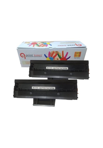 Samsung Xpress Sl M2020-2070fw Uyumlu 1+1 Toner - Mlt D111s Siyah İkili D111 Toner 1000 Sayfa