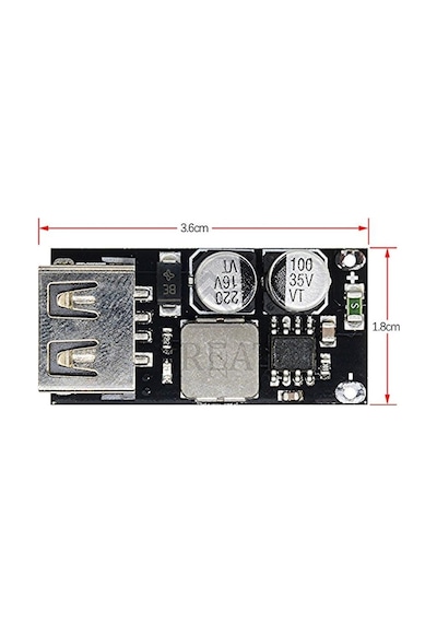 Komponentci Qc2 Qc3 Hızlı Şarj Modülü Usb Soket Çıkışı 5v 3a