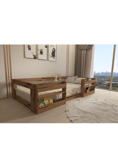 Herseycik Ninnimo Montessori 90X190 Yatak Uyumlu Karyola M6-3