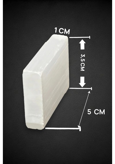 Doğal Beyaz Selenit Küçük Plaka 5 Cm 49-2