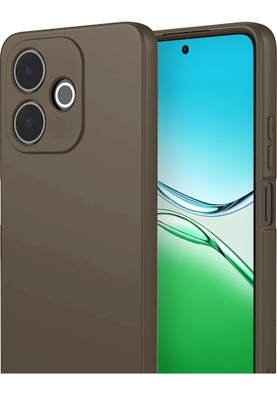 Cosmotex Newface Oppo A5 Pro 4g First Silikon - Kahverengi