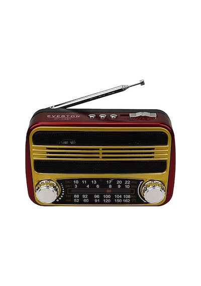 Everton Rt 310bt Bluetooth Fm Usb Tf Card Nostaljik Radyo