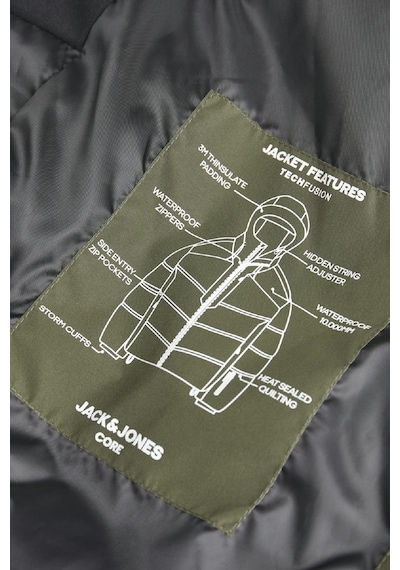 Jack & Jones Jcoslay Heat Quılted Puffer Sn Yeşil12260482 Yeşil