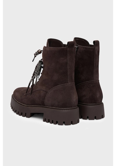 Guess Fizzle Süet Deri Bot Flffızsue10 Kadın Bot Flffız Sue10 Brown Kahve-krem