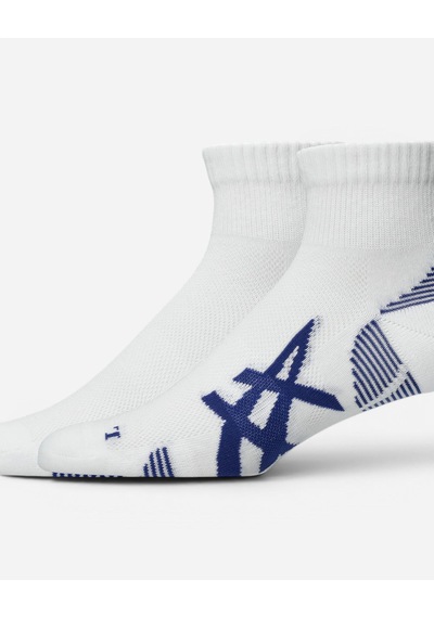 Asics 2 Pack Cushıoned Run Quarter Sock Beyaz Koşu Çorabı 3013b358-100