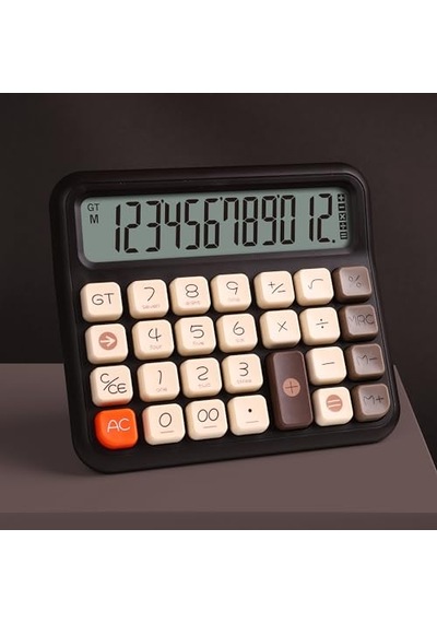 X-250 12 Haneli Hesap Makinesi Siyah Genel