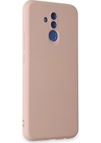 Newface - 604 - Huawei Mate 20 Lite Kılıf Nano İçi Kadife Silikon - Csmo-tex - - Pudra