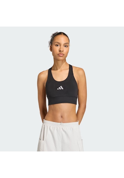 Black Adidas Kadın Koşu - Yürüyüş Sporcu Sütyeni Bra Adi365 Pkt Bra Ka2797 Siyah