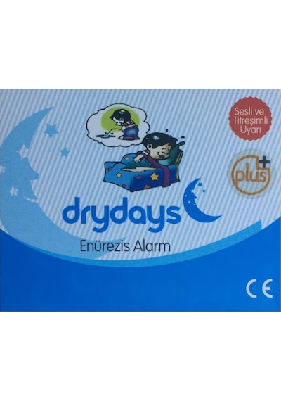 İdrar Enürezis Alarm Cihazı Dry Days DR1704 Plus Sesli Titreşimli