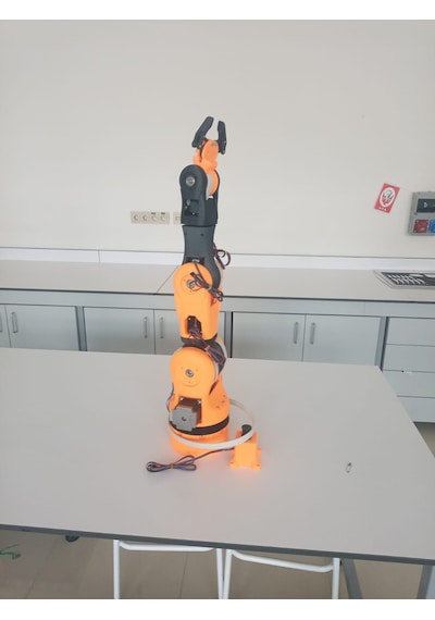6 Eksen Robot Kol Robotic Arm
