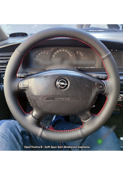 Opel Vectra B Kasa Araca Uyumlu Direksiyon Kılıfı Soft Nokta Ben