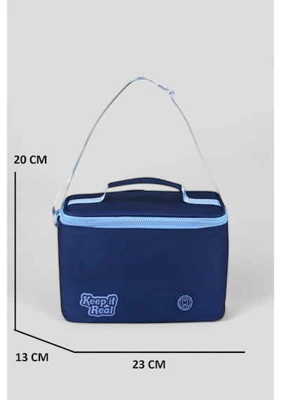 Muggle 2214 İthal Ürün Üst Kalite Unisex Çocuk Üçlü Set İlkokul Sırt Çantası Lacivert