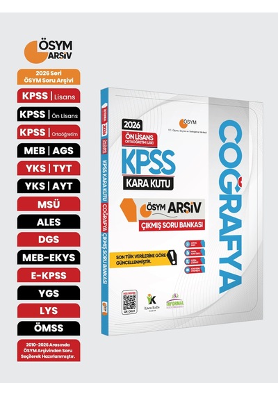 2026 Kpss Önlisans/ortaöğretim Coğrafya Kara Kutu Çıkmış Sorular