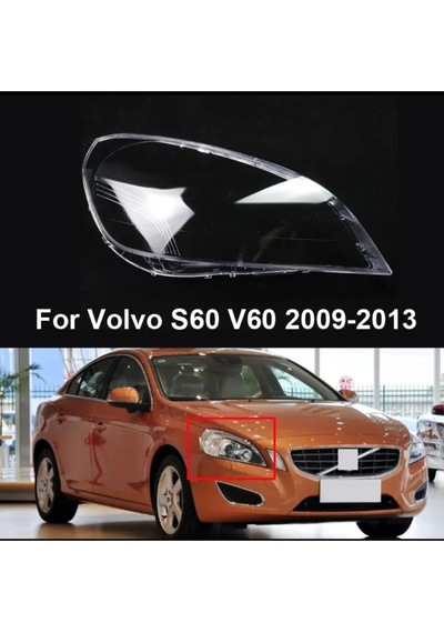 Volvo S60 V60 2009-2013 Uyumlu Far Camı Sağ