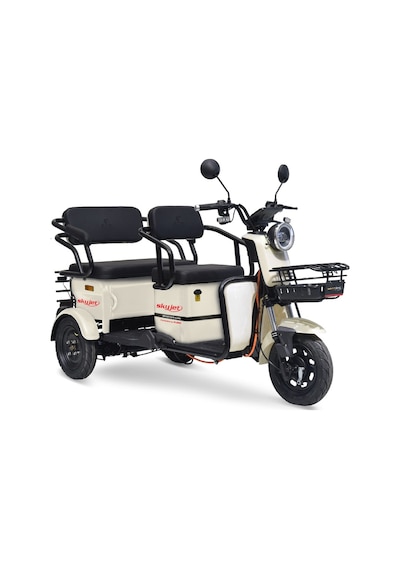 Skyjet Master Car Elektrikli Moped Beyaz
