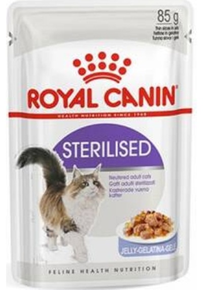 Sterilised Jelly Pouch Kısırlaştırılmış Kedi Konservesi 12 Adet 85 Gr