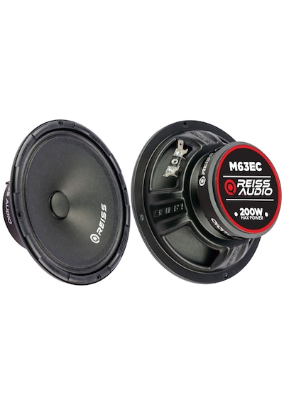 Reiss Audio 16 Cm Midrange Rs-m63ec 200 Watt 100 Rms..
