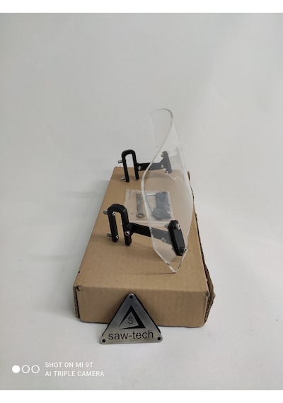Üniversal Deflektör Rüzgar Saptırıcı Genişlik:320mm X Yükseklik:135mm