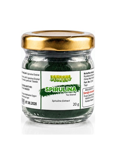 Spirulina Toz Ekstrakt 20 G Spirulina Extract - 928876596