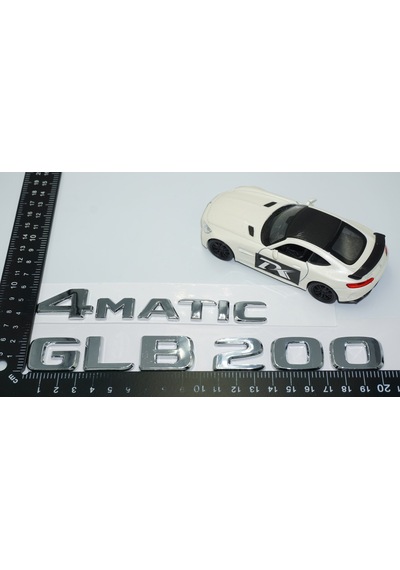 Dk Tuning Glb200 4matic Bagaj Krom Abs Yazı Logo Benz İle Uyumlu