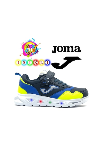 Joma Star Jr Işıklı Ortopedik Çocuk Spor Ayakkabı Lacivert