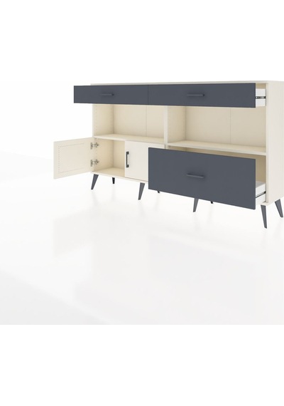 Arges Konsol 2 Raflı 3 Çekmeceli 2 Kapaklı 176x30x99 Aytaşı-aytaş Aytaşı-aytaşı/antrasit Arges Konsol 2 Raflı 3 Çekmeceli 2 Kapaklı 176x30x99 Aytaşı-aytaş Aytaşı-aytaşı/antrasit