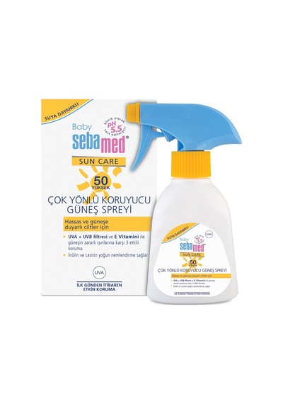 Sebamed Unisex Bebek Sun Bebe 50 Güneş Spreyi 200 Ml.