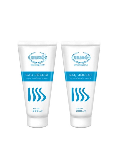 Ersağ Islak Görünüm Veren Saç Jölesi 2 x 200 ML