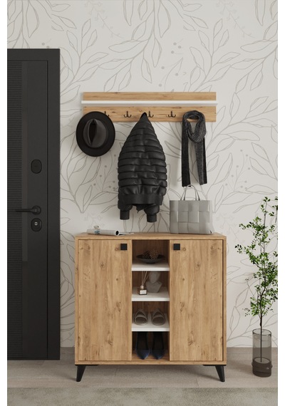 Akasya 2 Kapaklı Ayakkabılık, Vestiyer, Portmanto, Askılık, 90 Cm, Atlantik Çam - Beyaz Atlantik Çam - Beyaz Akasya 2 Kapaklı Ayakkabılık, Vestiyer, Portmanto, Askılık, 90 Cm, Atlantik Çam - Beyaz Atlantik Çam - Beyaz