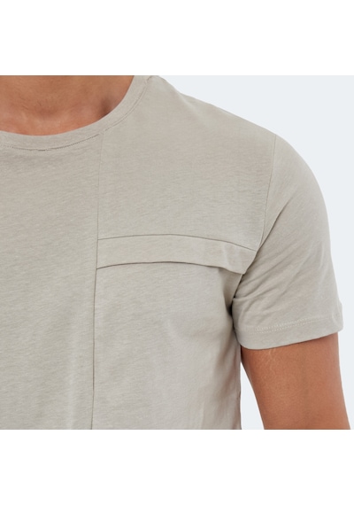 Slazenger KAURI IN Erkek Tişört Taş Gri