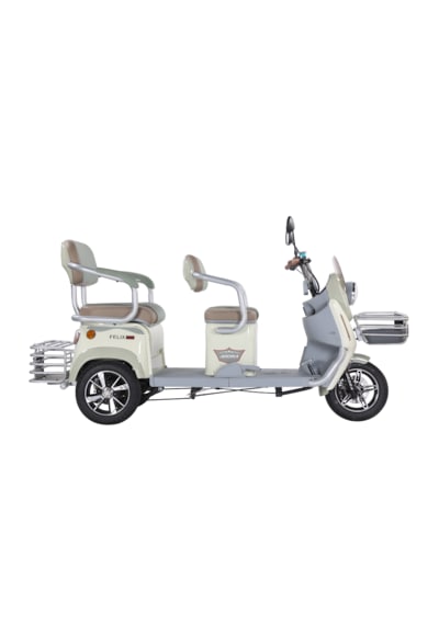 Arora Felix New Elektrikli 3 Tekerlekli Moped Yeşil