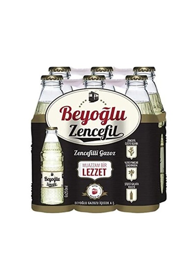 Beyoğlu Gazozu Zencefilli 6 Adet 250 Ml Gazoz