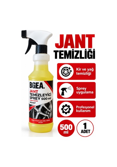 Bgea Jant Temizleyici Sprey 500 Ml Kir Ve Yağ Temizleyici