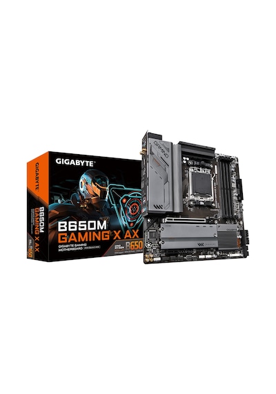 Gigabyte B650M Gaming X AX AMD B650 6400 MHz (OC) DDR5 Soket AM5 mATX Anakart
