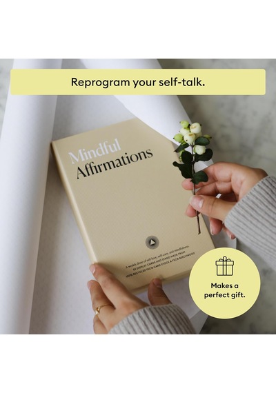 Mindful Affirmations Orijinal Renkli Motivasyon Ve Olumlama Kart