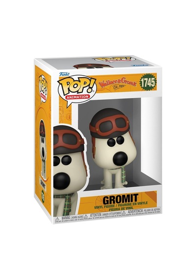 Funko Pop Wallace & Gromit, Gromit Vinil Figür 9,5 Cm Koleksiyonluk Hediye Karakter Figürü Diğer