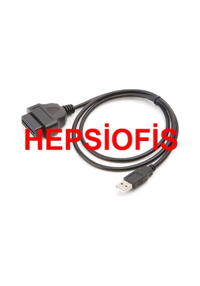 Obd2 Usb Portu Test Arıza Silme Kablosu
